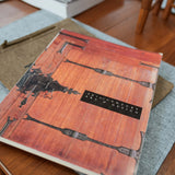 20th Century Art & Design auction catalogue, close view of the mark and material
