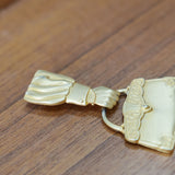 JJ articulated purse brooch, additional view