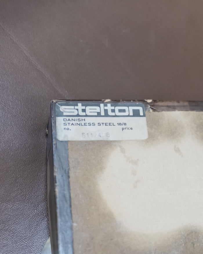 The set is in its original Stelton box, numbered 511/4.