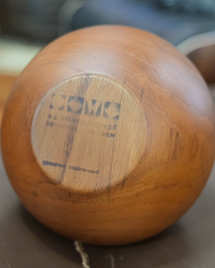 The maker's stamp is on the base.